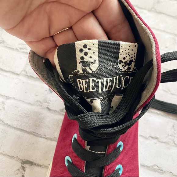 Beetlejuice Handbook High-Top Sneakers - Picture 8 of 10